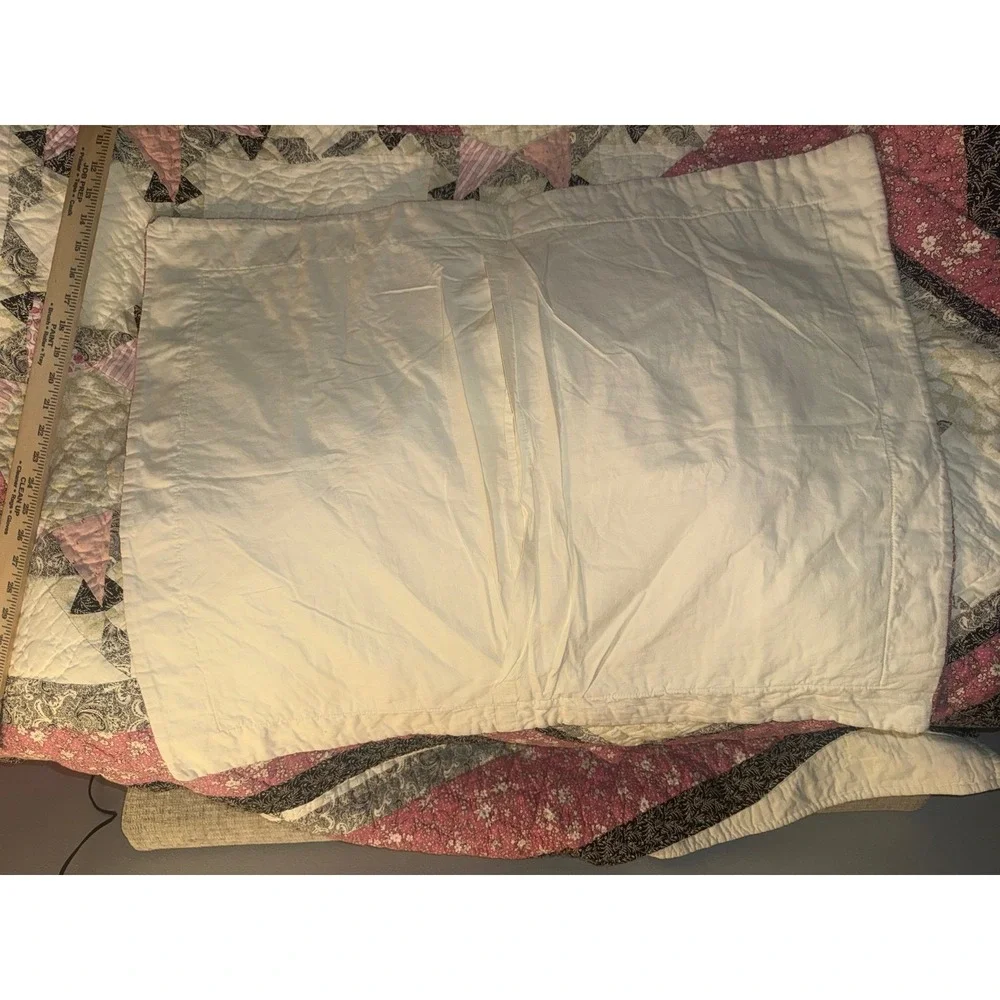 Pink Floral‎ Star Patchwork Quilt and Pillow Sham Set Cottage Core King Bedding